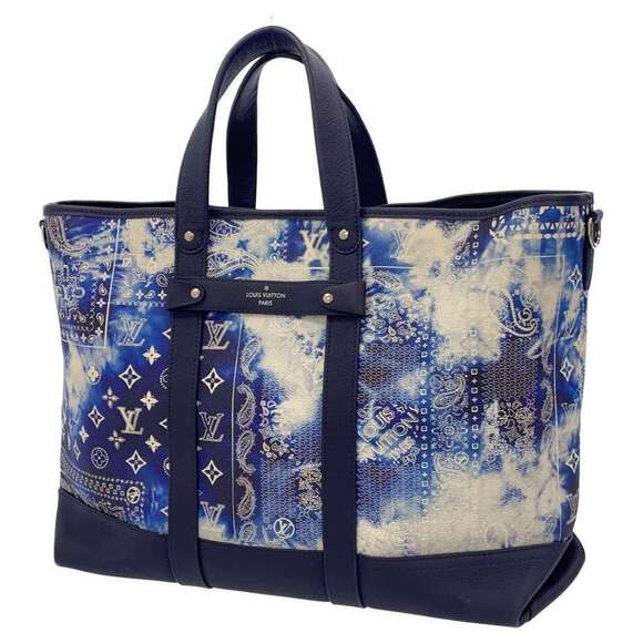 LOUIS VUITTON Trolley Tote ?Ebandana #90856L20B - Picture 1 of 14